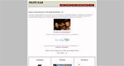 Desktop Screenshot of philippevilain.be
